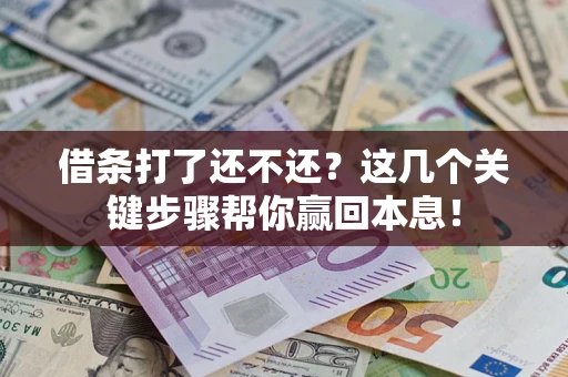 北京借条打了还不还？这几个关键步骤帮你赢回本息！