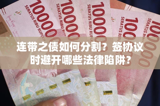 北京连带之债如何分割？签协议时避开哪些法律陷阱？