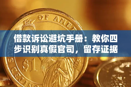 北京借款诉讼避坑手册：教你四步识别真假官司，留存证据不踩雷