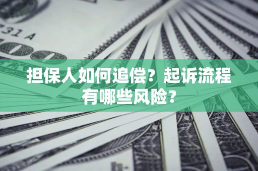 北京担保人如何追偿？起诉流程有哪些风险？