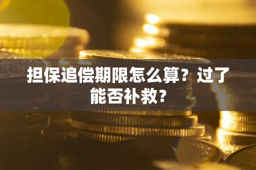 北京担保追偿期限怎么算？过了能否补救？